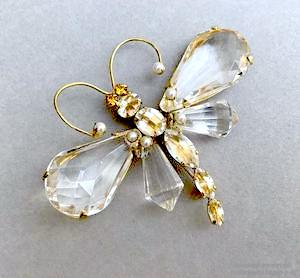 Schreiner Pear Wing Dragonfly jewelry