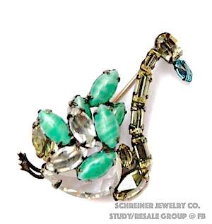 Schreiner Swan jewelry